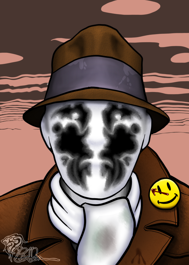 Me as Rorschach Finished